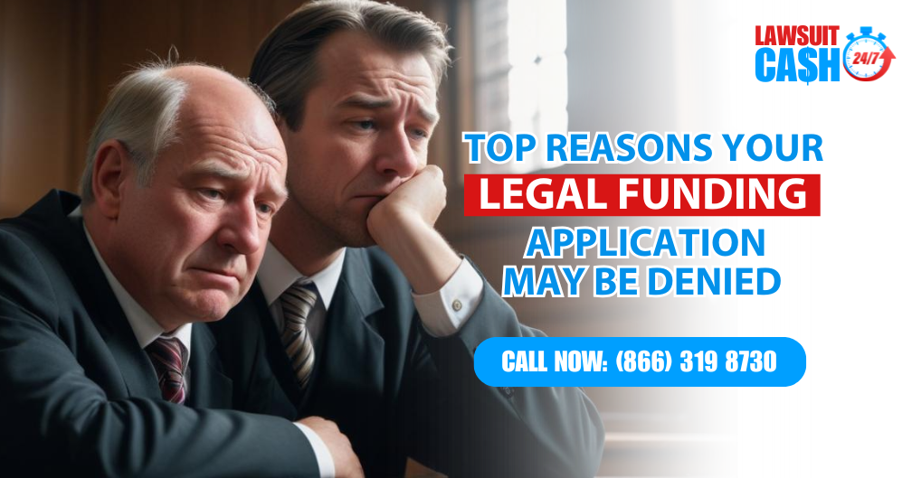 Top Reasons Your Lawsuit Funding Application May Be Declined