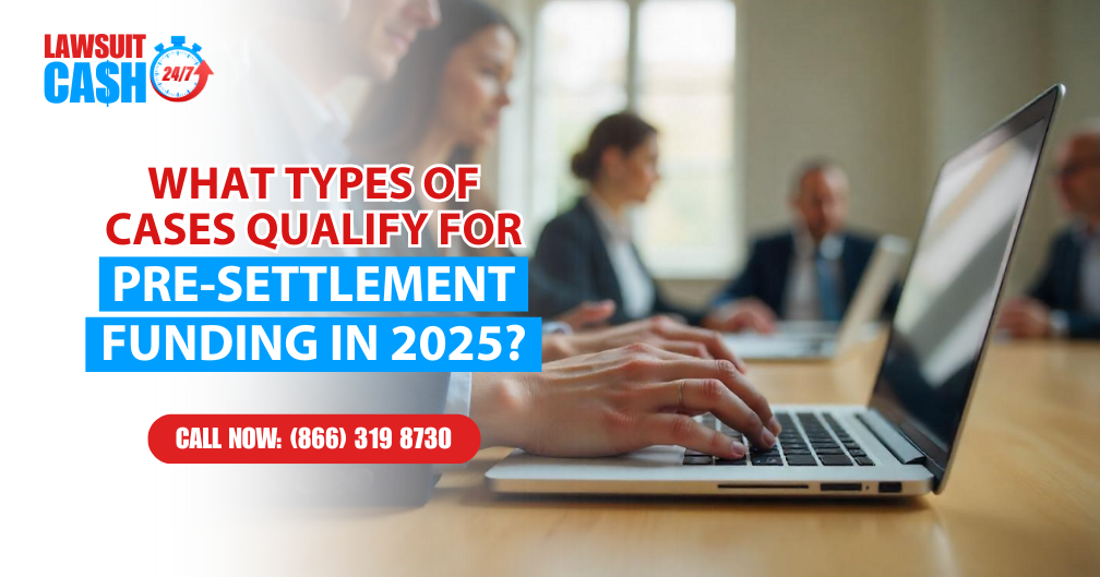 Case type for pre-settlement funding
