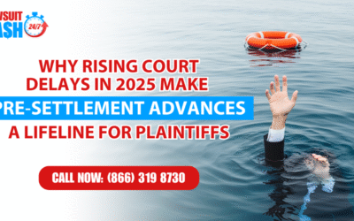 Why Rising Court Delays in 2025 Make Pre‑Settlement Advances a Lifeline for Plaintiffs