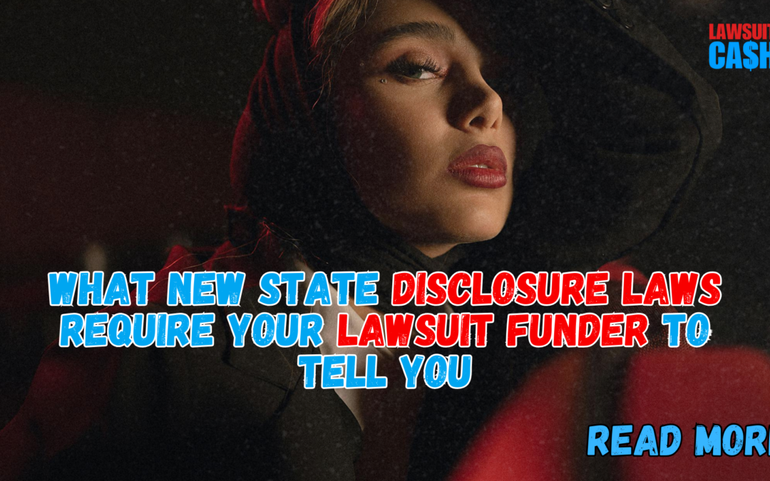 Lawsuit Funding Disclosure Laws in California (2025): What Funders Must Tell You Now