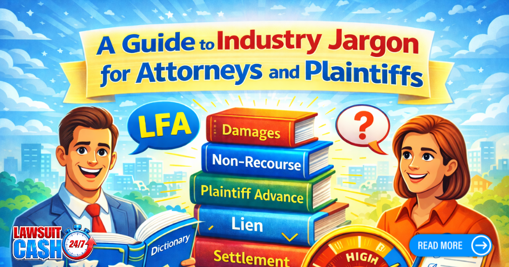 Legal Funding Jargon for Attorneys and Plaintiffs: The Hidden California Terms That Cost You Thousands