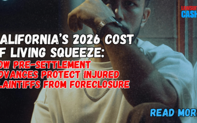 Cost of Living Legal Funding Help: Stop Foreclosure During a California Injury Case