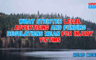 Stricter Legal Advertising and Funding Regulations for Injury Victims